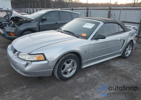 2003 Ford Mustang из США, поврежденный, VIN 1FAFP44433F400961